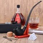 Smoke-King Pipe Smoker's Starter Kit - Brown Leather Pouch