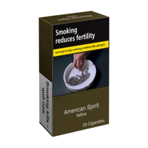 American Spirit Cigarettes -Yellow King Size