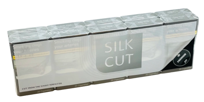 Silk Cut Silver King Size 20 Cigarettes