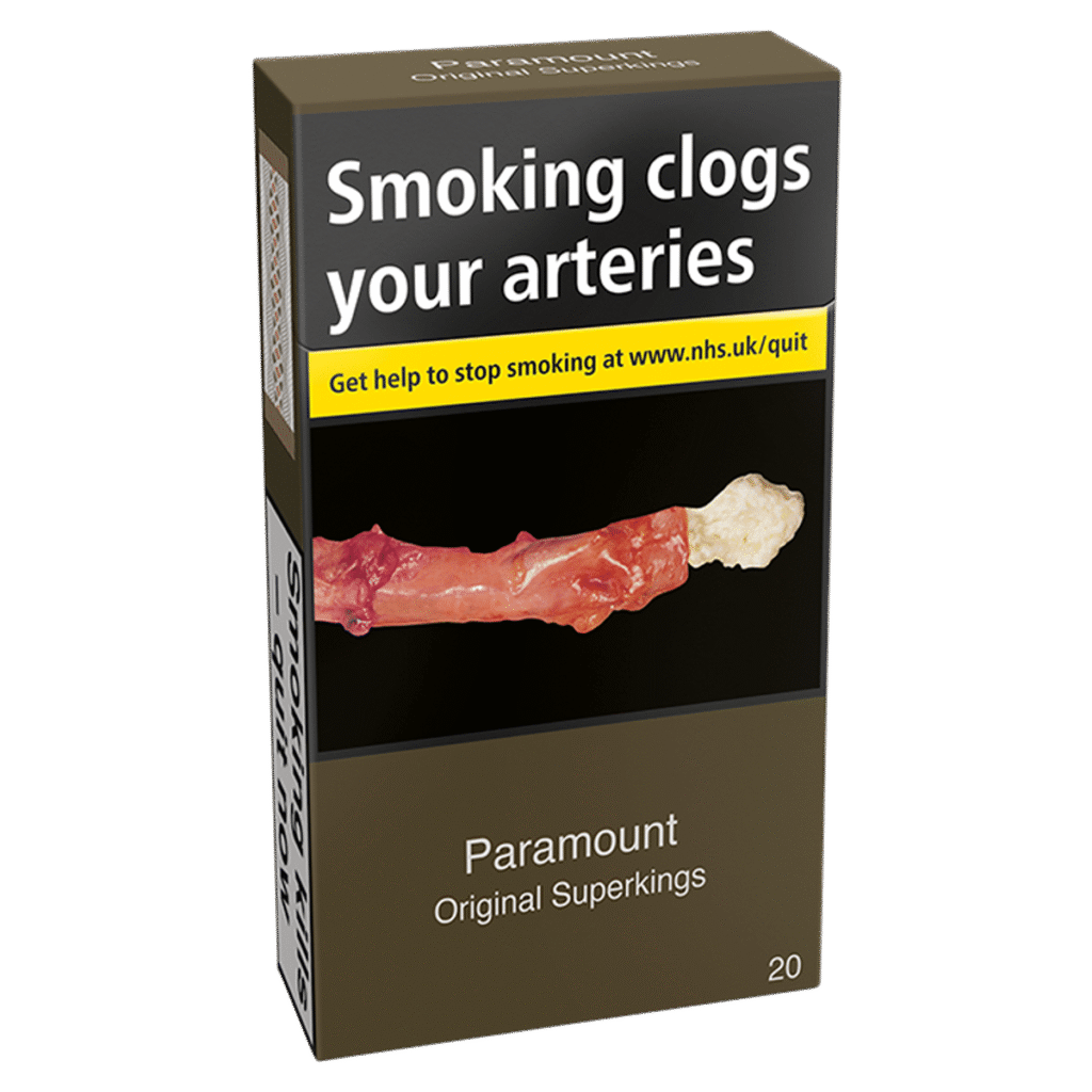 Paramount Original Superkings Cigarettes
