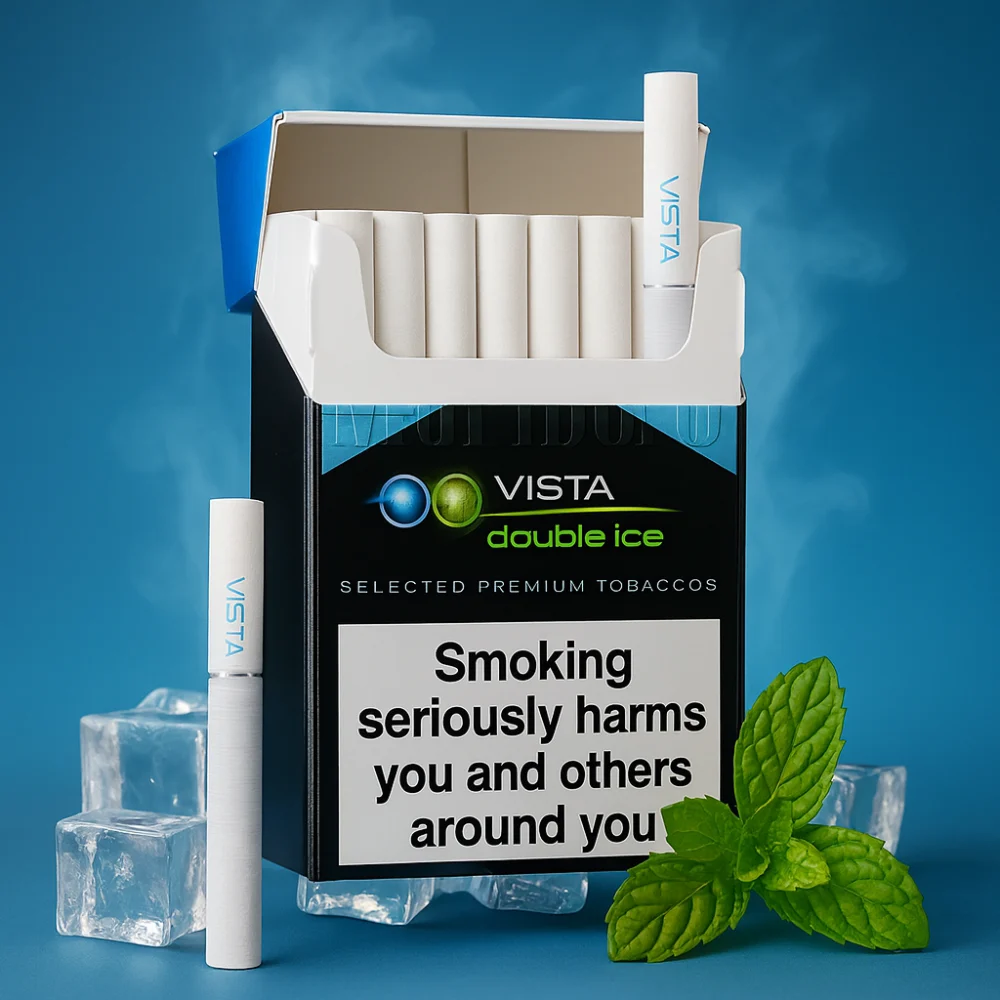 Buy Marlboro Vista Double Ice cigarettes UK dual capsule Freshball Iceball pack
