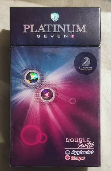 Platinum Seven Double Switch dual capsule cigarettes UK – Buy online